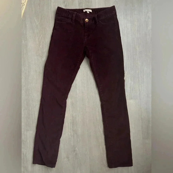 Burgundy Plum Banana Republic Corduroy Pants - Picture 1 of 9
